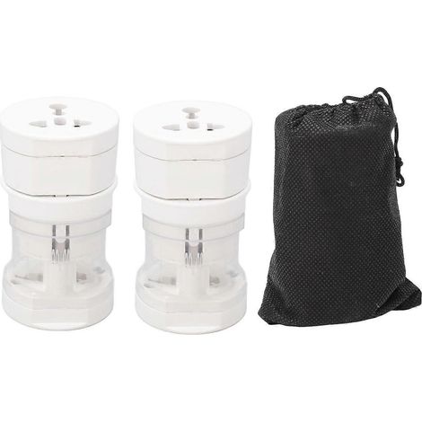 Stück Universal-Reiseadapter, ABS-Isoliergehäuse, leichter, tragbarer Adapter mit Überspannungsschutz