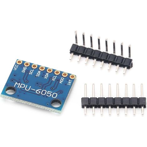 MPU-6050 GY-521 Modul mit 3-Achsen-Beschleunigungsmesser und Gyroskop, 6DOF-Sensor für Arduino, Raspberry Pi, Windows und Android