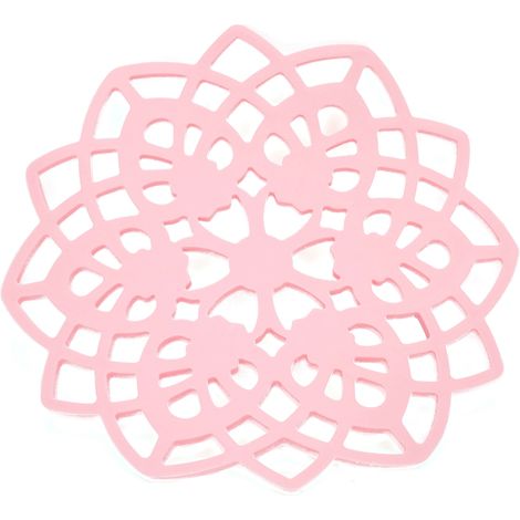 Rosa Tischset, hohl, wärmeisolierend, Tassen- und Schüsseluntersetzer, Küchenaccessoire