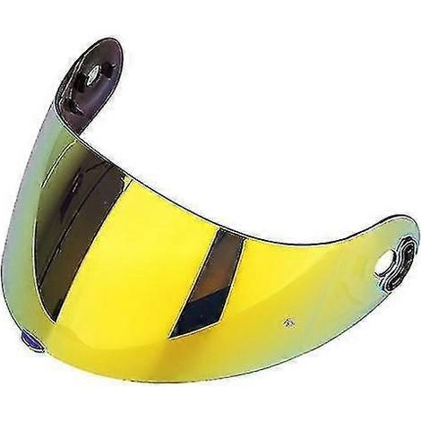 Visière miroir Nolan X-lite - Compatible avec les casques de moto X-803, X-802, X-702, X-661 et X603 - Protection UV - Couleur : Or (1/2)