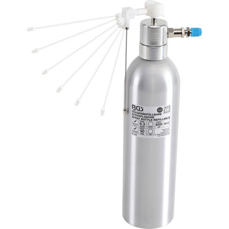 BGS Spruzzatore Argento 650ml Alluminio Sicuro (1/4)
