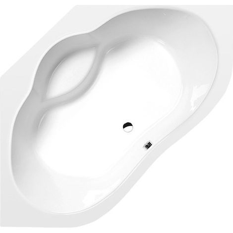 MAREA Corner Bain 150x150x43cm, Blanc