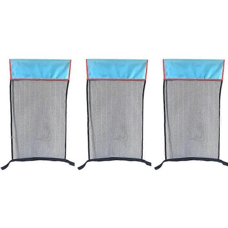 Ensemble de 3 accessoires pour fauteuil inclinable : flotteurs aquatiques, filets, bouées en maille confortables, chaises flottantes pour piscine. (1/5)
