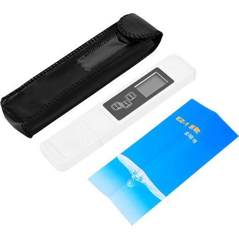 Testeur de qualité d'eau numérique LCD portable 3-en-1 : mesure TDS, conductivité et température (1/5)