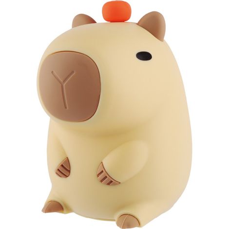 Luz de noche infantil LED Capibara 1W RGB batería recargable (1/2)
