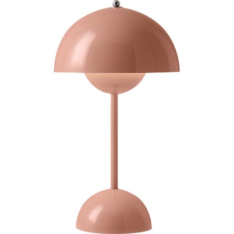 Ortviai Lampe de bureau LED réglable sans étape, 3 modes de couleur, style scandinave, rose cerise, 18 x 30 cm (1/5)
