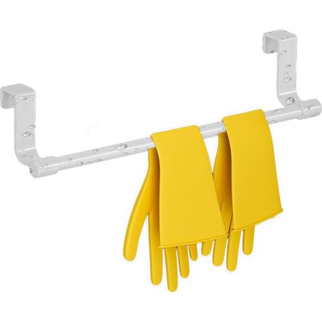 Porte-serviettes à fixer sur un meuble, sans perçage, barre en acier i (1/5)