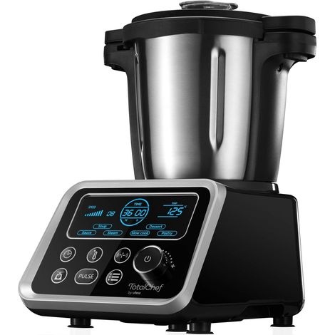 Ufesa Totalchef RK5 - Robot Da Cucina Con Cottura, Vari programmi per cucinare, 1700W di potenza, Display LCD, Caraffa con capacità di 3,5 l, Ricettario e Manuale in Italiano, BPA Free (1/4)