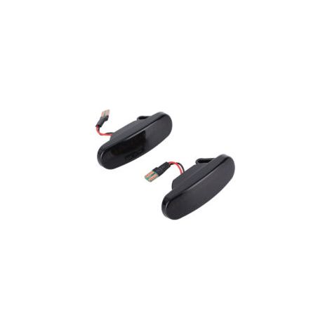 Set di 2 luci di posizione laterali a LED 51717793 51942933 adatte per Fiat Panda 169 Grande Punto 199 Smoke - Crezuo (1/4)