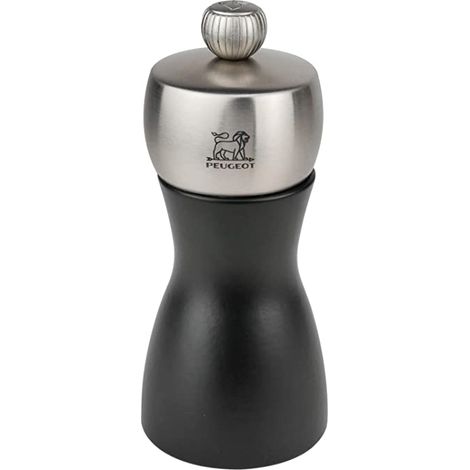 Peugeot Fidji Molinillo de Pimienta Madera Negra 12 cm