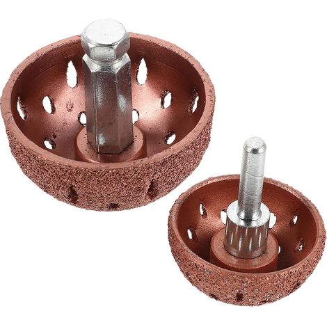 Tête de Meulage en Alliage de Tungstène 2pcs pour Réparation de Pneus, de Surface Précis et Portable, Outil à Pneus pour Métal et Pneumatiques (1/5)