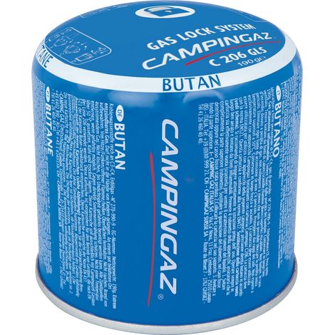 Camping Gaz 3000002290 C206GLS Butane and Propane Gas Cartridge for Camping and Outdoor Use