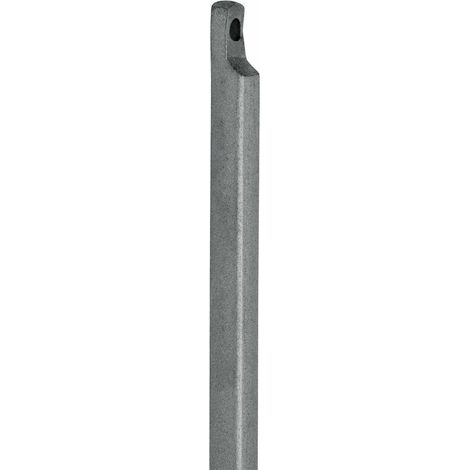 N+D Vierkantstange zu Tortreibriegel 13mm 2.500mm (beidseitig ausgeklinkt)