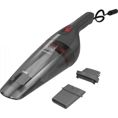 Aspirateur a Main - Mini Dusbuster Auto BLACK+DECKER - NVB12AV-XJ - Spécial voiture - Branchement allume-cigare (1/3)