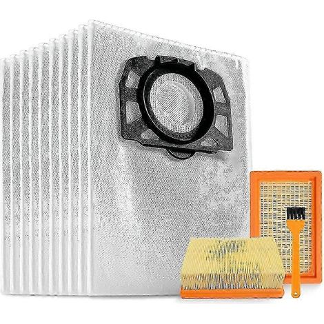 Sacs d'aspirateur compatibles Karcher WD5P et WD6P avec filtres (1/5)