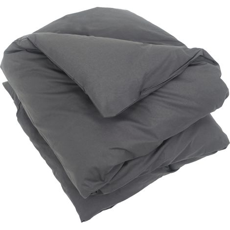 Housse de couette uni coton ALTO 300x240 cm (1/5)