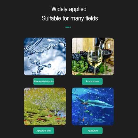 Digitaler pH-Tester mit LCD-Bildschirm, hohe Präzision für Aquarien und Wasserqualität (1/5)