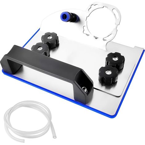 Portacortador de azulejos en ángulo de 45 grados, biseladora de azulejos, ajustable para amoladoras tipo 100, accesorio para cortar azulejos, para baldosas de cerámica y mármol