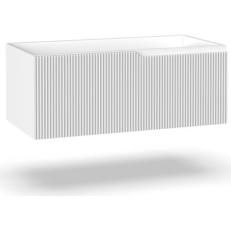 Base portalavabo 1 cestone ZIP bianco opaco (1/2)