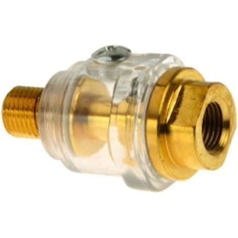 Engrasador pasante de 1/4" para herramientas neumáticas (1/2)