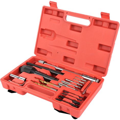 Kit di attrezzi da 16 pezzi per la rimozione delle candelette.