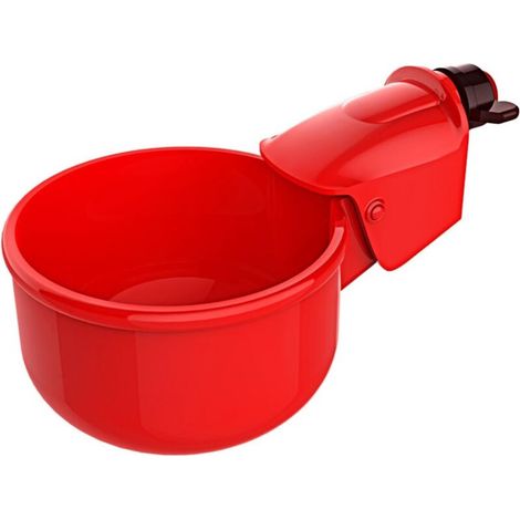 Abreuvoir de Poulet Tasse Abreuvoir de Poulet Automatique Fournitures de Volaille Tasse d'Arrosage Mangeoire de Poulet Abreuvoir de Volaille pour(6pcs) (1/4)