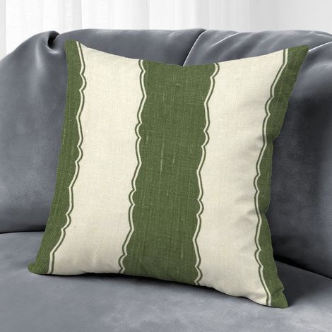 Housse de coussin carreaux décoratifs, style ferme rustique pour canapé,50×50cm (1/5)