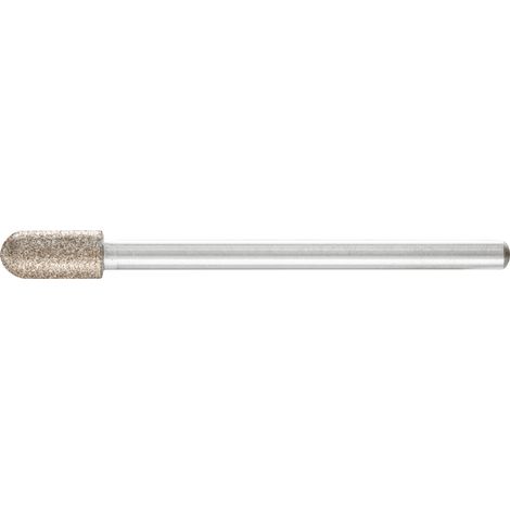 PFERD TOOLS CBN-Schleifstift Walzenrund Ø 5,0mm Schaft-Ø 3 mm B126 (mittel) ideal für den Handeinsatz (1/2)