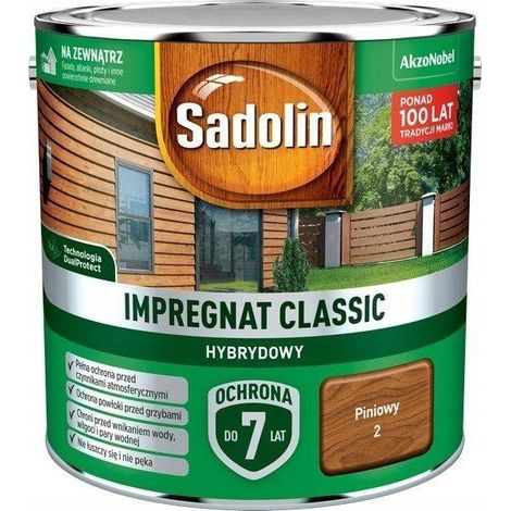 Impregnante ibrido classico Sadolin 7 ANNI pino 2,5 - 5 SACH.PIN2.5 (1/3)