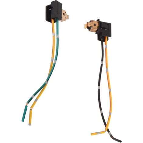 Pack de 2 adaptateurs femelles H1 pour ampoule de phare, prise de connecteur et adaptateur de faisceau de câblage