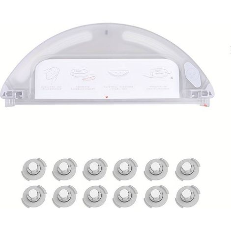 Accessoires pour réservoir d'eau des aspirateurs robots Roborock S50, S52, S55, E45, E50, S6, Pure et Q7 : pièces de rechange pour la plaque de nettoyage. (1/5)