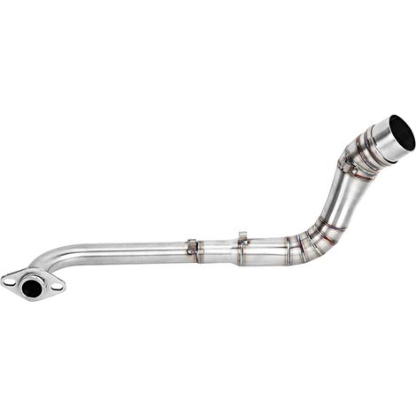 Lot de 2 pots d'échappement avant en acier inoxydable pour moto, compatibles avec NMAX 155 et 125. (1/5)