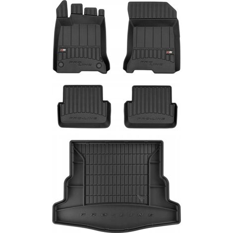 SET Alfombrillas de goma 3D Renault Laguna 3 Coupé 2008-2015 (1/5)