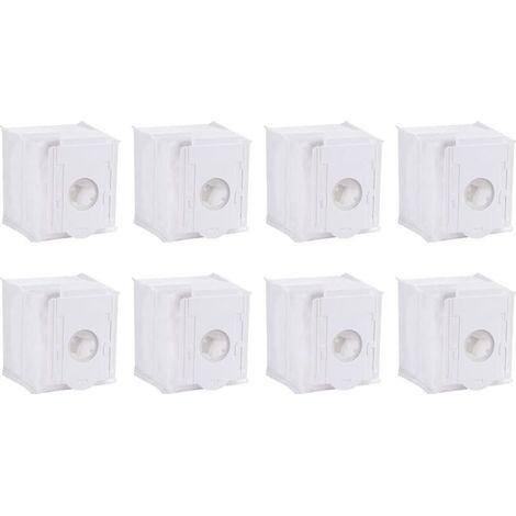 Pack of 8 replacement dust bags for Samsung VCA-ADB90 cordless stick vacuum cleaner Jet 70, 75, 90 Series Cleaning Station Base Dust Bags Accessories Spare Parts (1/4)