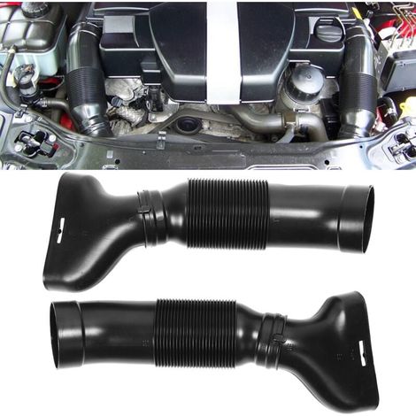 par de conductos de manguera de admisión de aire del motor 2035280007 2035280107, repuesto compatible con Mercedes Benz C240 C320