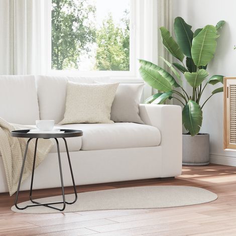Teppich HUARTE Sand 80 x 150 cm Polyester vidaXL