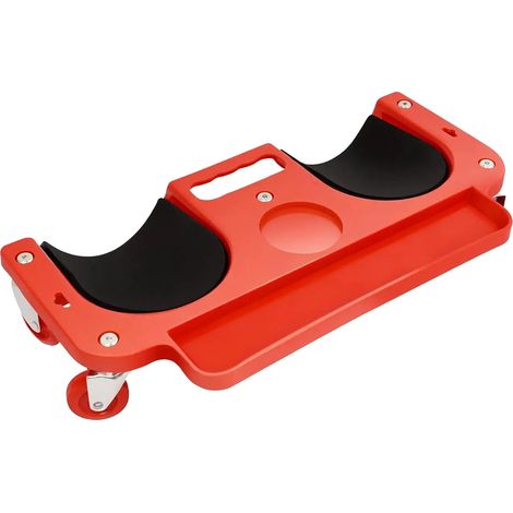 Rodillera, diseño autónomo, 5 ruedas para mayor movilidad, color rojo. (1/2)