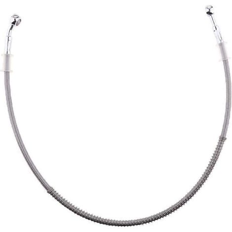 Tuyau de frein tressé en acier inoxydable pour moto, 700 mm - (1/5)