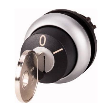 Bouton à clé 2 positions à accrochage EATON M22-WRS-MS5-A1 (1/2)