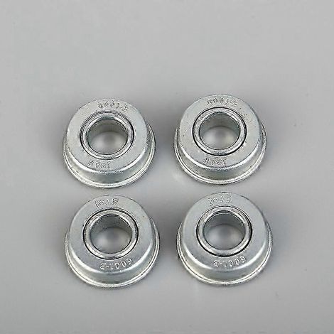 Roulement de Roue pour Tondeuse à Gazon, Lot de 4, 12,7 x 28,6 mm, Palier à Billes de Rechange pour Tracteur et Équipement de Jardin (1/5)