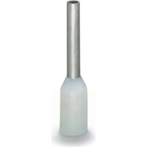WAGO 216-201 Capocorda 0.5 mm² Parzialmente isolato Bianco 1000 pz. (1/2)