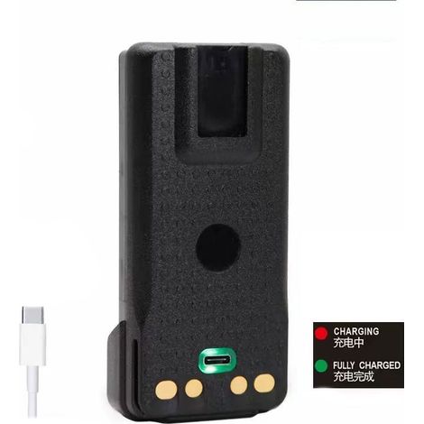 P8668 battery compatible with Motorola P8668i, P6620, and P6600 high-capacity 5000mAh USB batteries. (1/4)