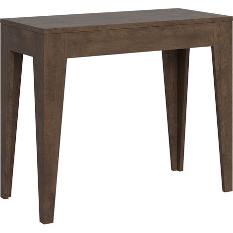 Consolle allungabile - ISOTTA - Colore: Noce - Dimensioni: 90x42/302 (1/5)