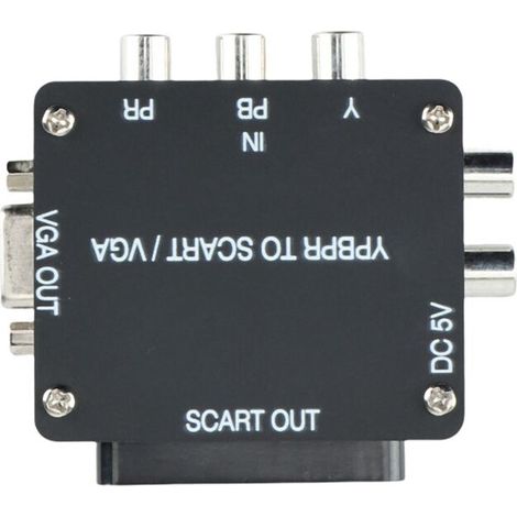Adecuado para convertidores de YUV a RGBS, convertidores de YPbPr a SCART, convertidores de YPbPr a VGA para consolas de videojuegos y convertidores de RGBS a componentes de color. (1/5)