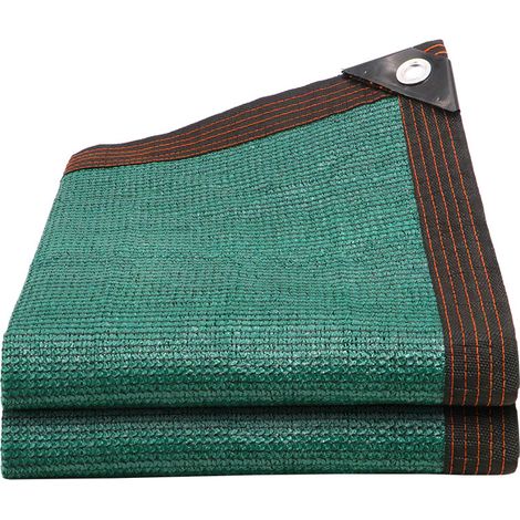 Voile d'ombrage 90% vert, bâche tissu résistante pour jardin, serre, poulailler, auvent avec œillets renforcés, couverture durable (1/5)