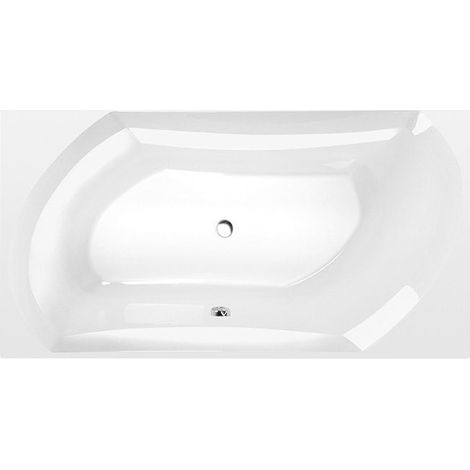 SALSA Bain rectangulaire 190x100x47cm, Blanc