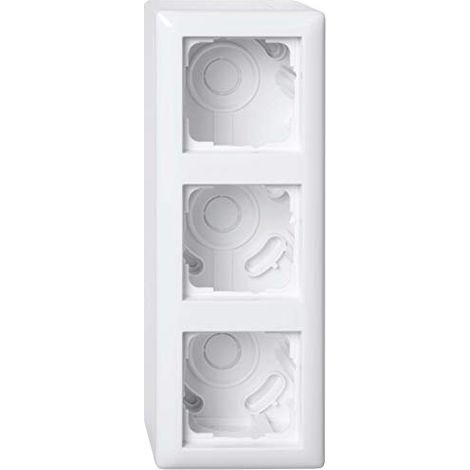 Gira Scatola S01 bianca per installazione elettrica a sporgere