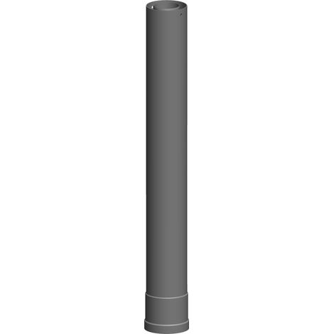 ATEC Verlängerung z.Dachhochführung schw DN 80/125 955mm, 621458