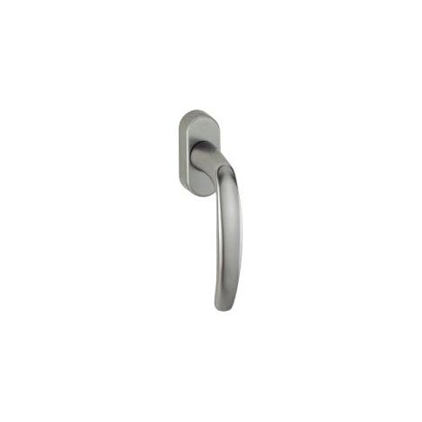Atlanta Secustik HOPPE manilla basculante y giratoria - Cuadrado variofit 32/42 mm Tornillo 45/50 mm - Gris claro F035 - 11572814