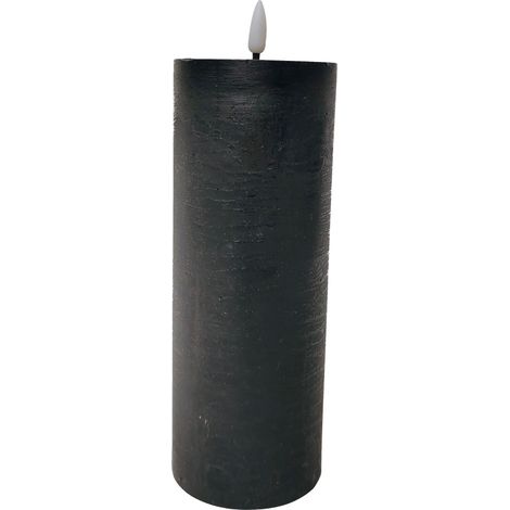 Mömax Kerze mit LED Mandy in Schwarz